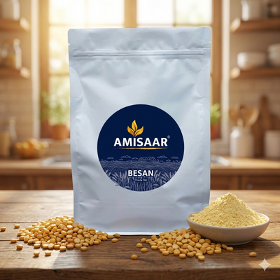 Besan (Gram Flour) – 100% Pure, Fine & Fresh