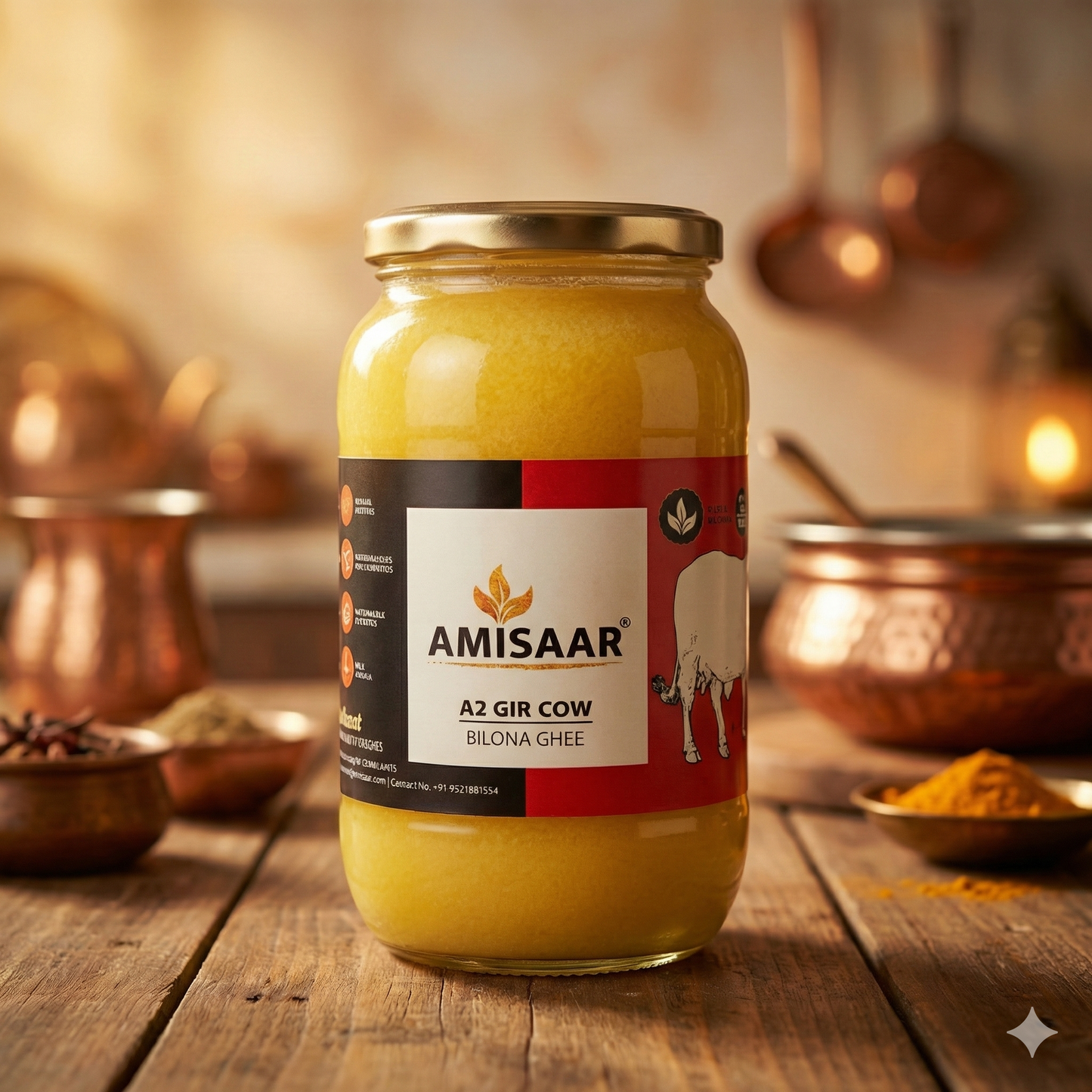 A2 Gir Cow Bilona Ghee